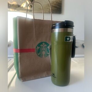 Starbucks Stanley Military Coffee Travel Mug NWT Rare